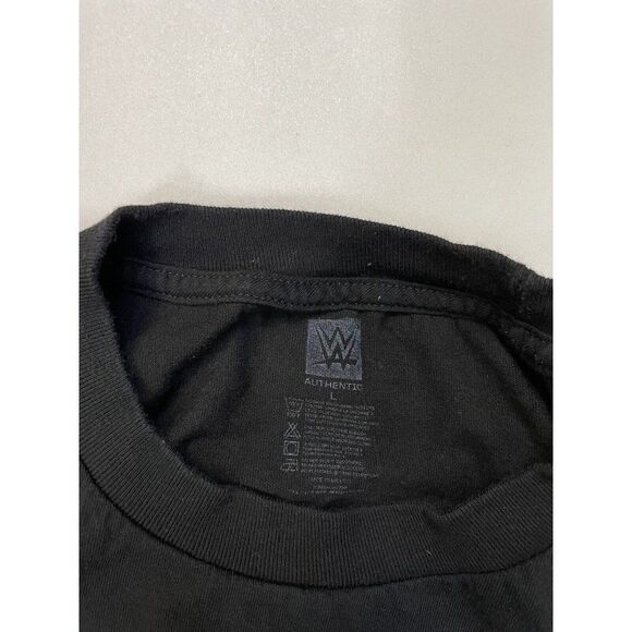 WWE Walking With Elias World Tour 2017 Graphic T-shirt Men Large Black - Picture 5 of 6